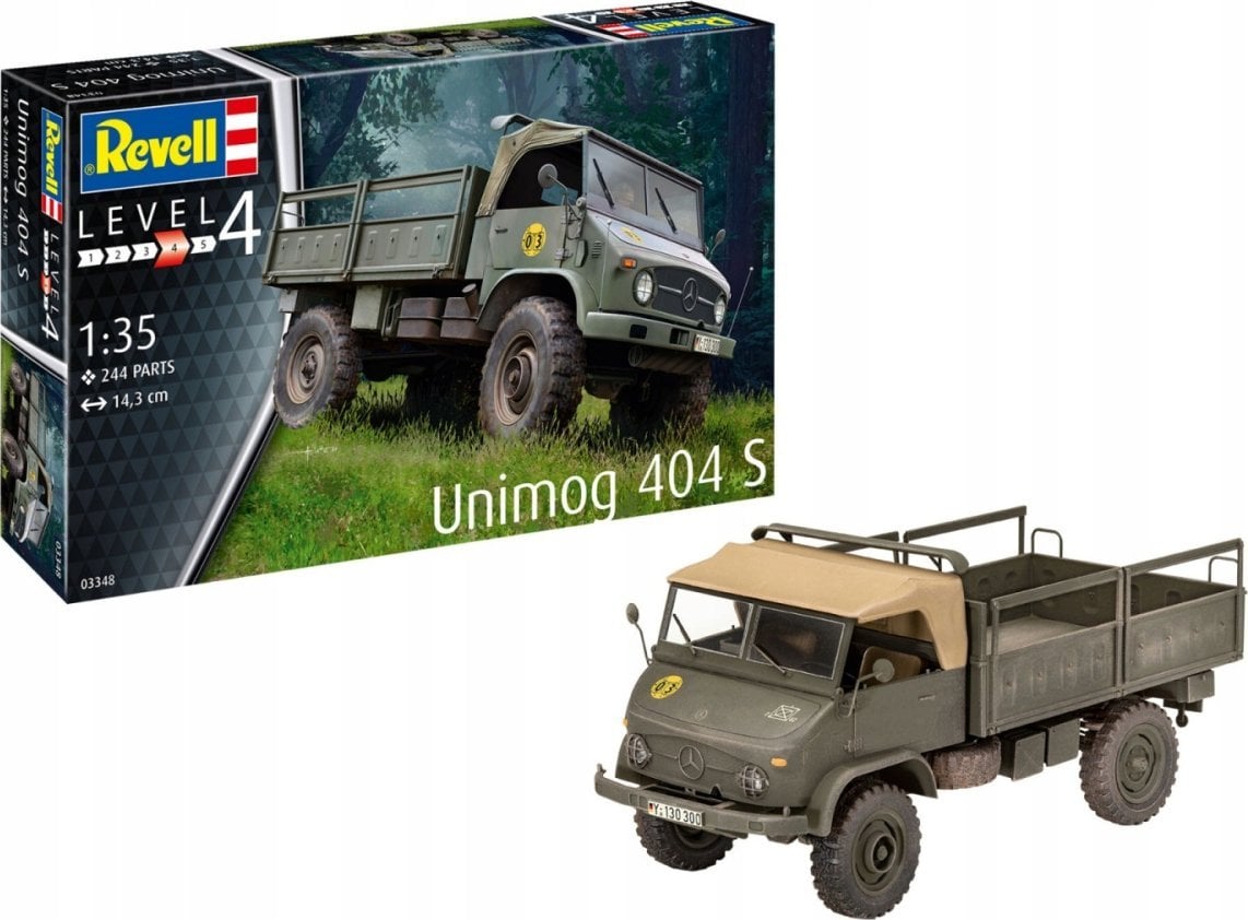 Revell Model plastikowy Pojazd UNIMOG 404 S 1/35