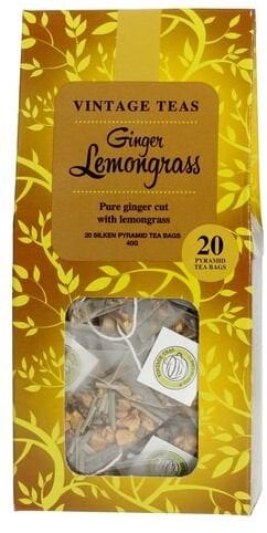 Vintage Teas Herbata ziołowa Ginger Lemongrass 20 saszetek