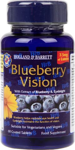 Holland & Barrett Holland & Barrett - Blueberry Vision, 60 tabletek