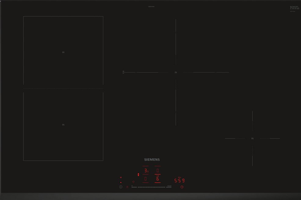 Płyta grzewcza Siemens Płyta INDUKCYJNA ED851HSB1E 80CM