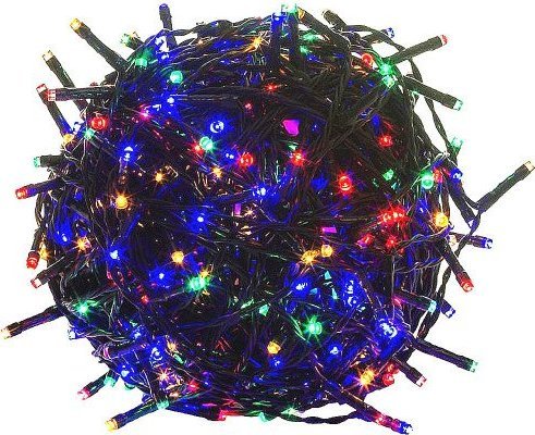 Lampki choinkowe LED 100 kolorowe