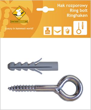 Koala Hak rozporowy do montażu hamaków i foteli hamakowych (koala/hr_16)