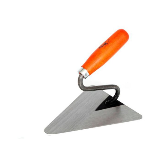 AWTools Kielnia trójkątna szlifowana 200mm uchwyt drewniany AW30258