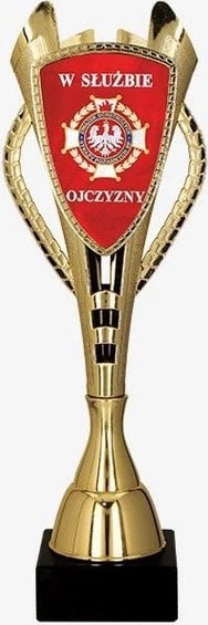 Victoria Sport Puchar plastikowy złoty - STRAŻACTWO