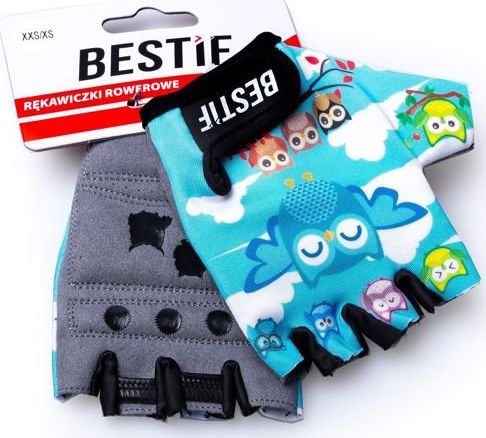 Bestif Dziecięce rękawiczki rowerowe BRR03 Bestif xxs/xs