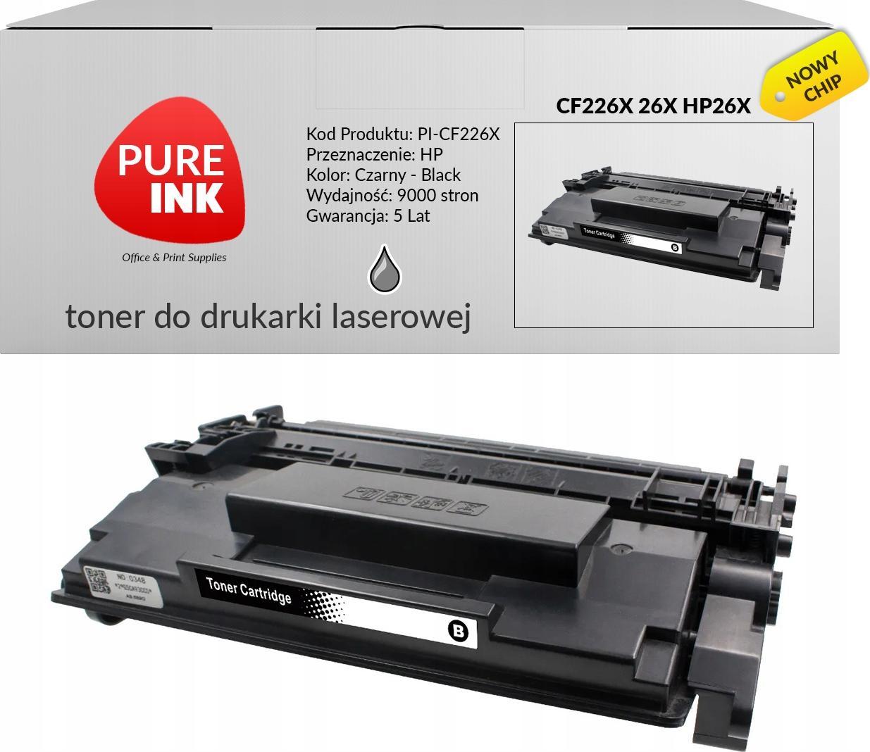Toner Pureink Black Zamiennik 26X