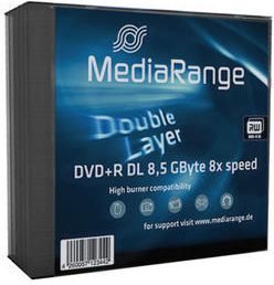 MediaRange DVD+R DL 8.5 GB 8x 5 sztuk (MR465)