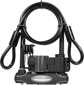 MasterLock Zapięcie rowerowe 8274 + Linka (MRL-8274EURDPRO)