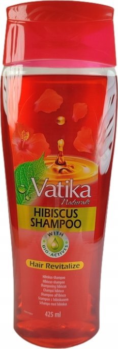 Dabur Hibiscus Szampon do włosów Hibiskus Regeneruje zniszczone i matowe włosy 425ml