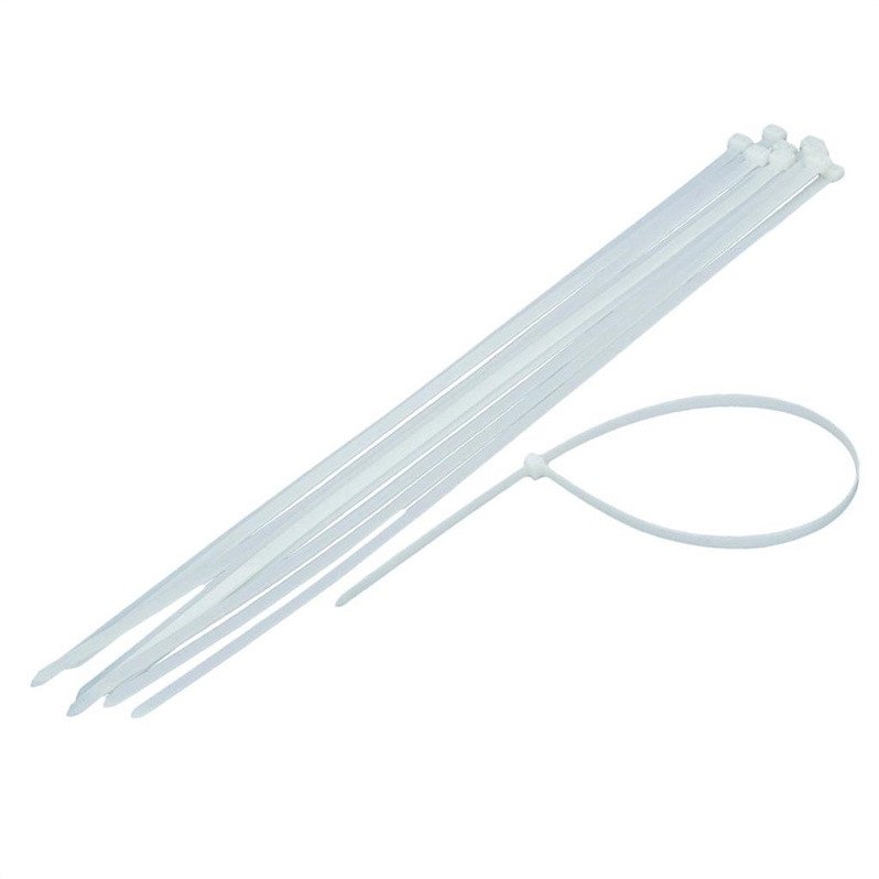 CABLE TIES 3.5X140MM 100PCS WHITE