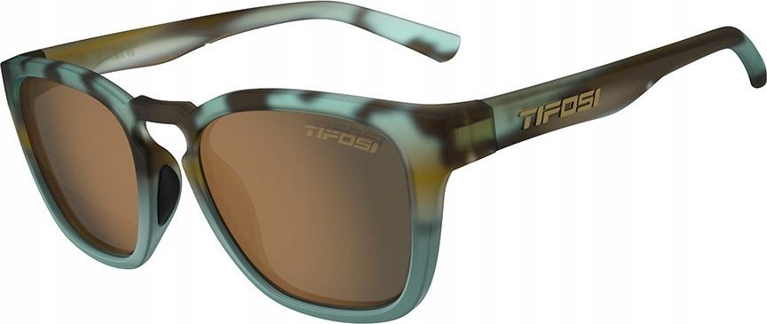 TIFOSI Okulary TIFOSI SMIRK matte blue tortoise (1 szkło Brown 17,1% transmisja światła, no mirror) (NEW)