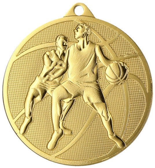 Victoria Sport Medal złoty- piłka koszykowa - medal stalowy