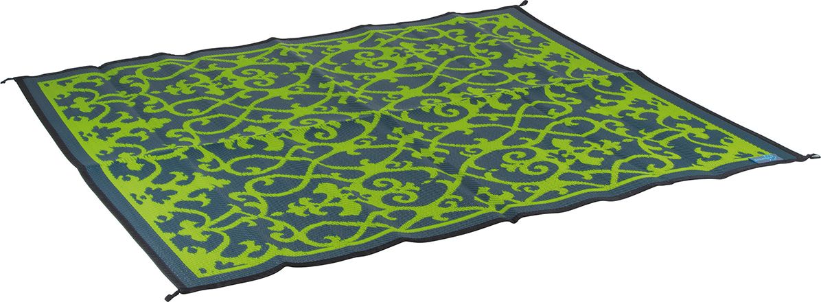 Bo-Camp Koc plażowy dwustronny - Chill mat Picnic - 2 x 1,8m - Zielony uniwersalny
