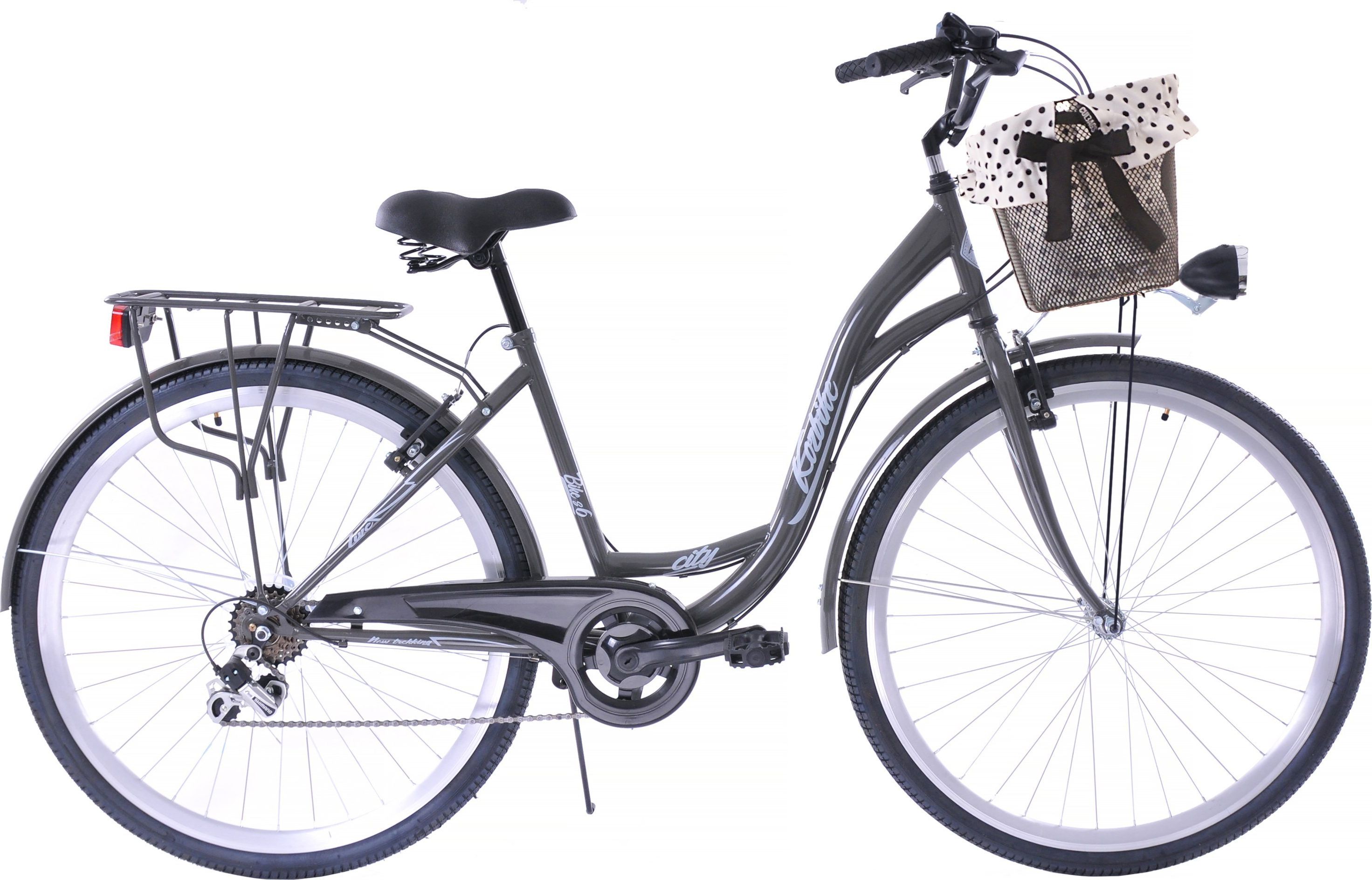 Kozbike Kozbike City rower 28 6s rower grafitowy