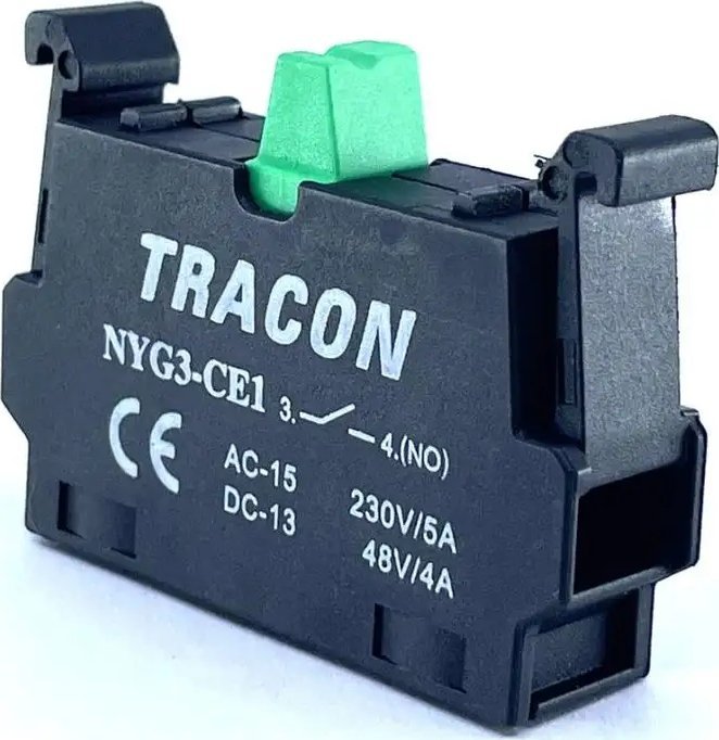 Tracon Electric Element stykowy do serii przycisków NYG(K), NO NYG3-CE1