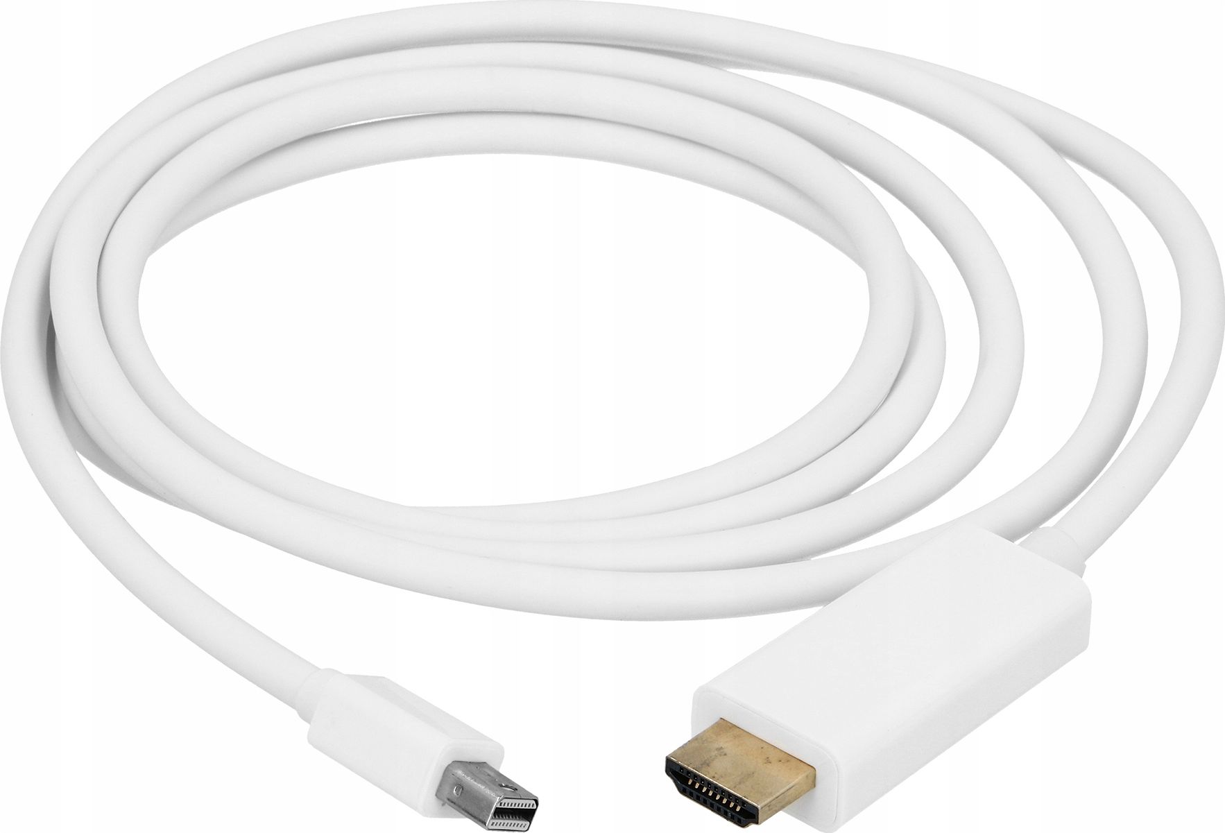 Kabel Pawonik DisplayPort Mini - HDMI 1.8m biały (JL-MD1011K)