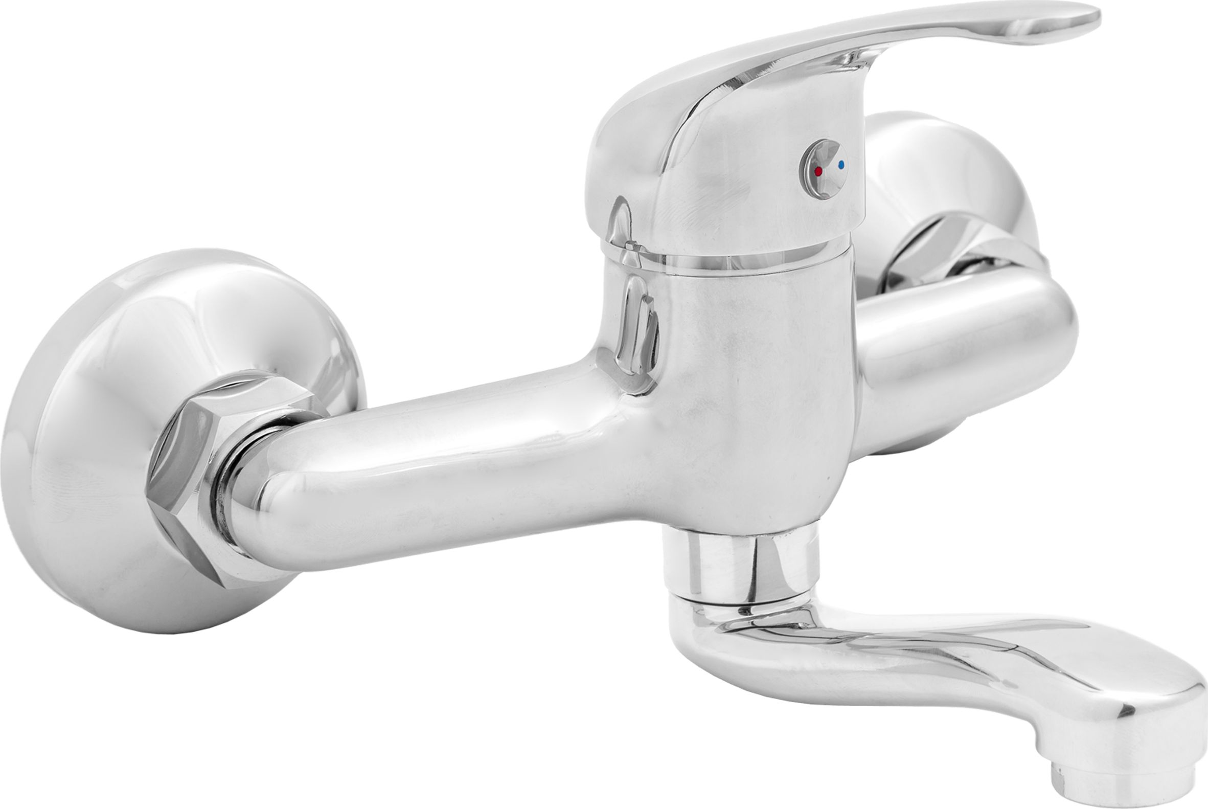 Bateria kuchenna Invena Mitris ścienna chrom (BC-79-K01)