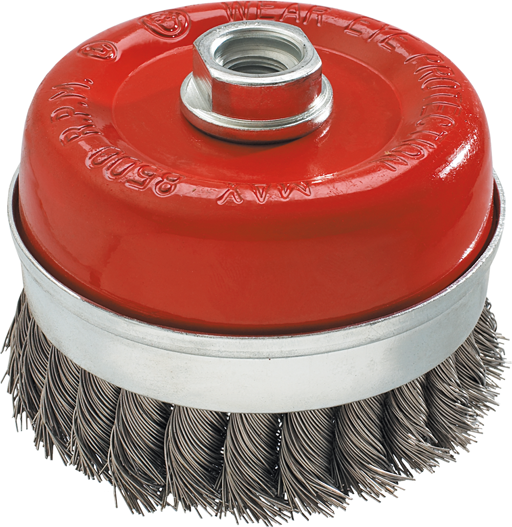 Graphite Szczotka druciana doczołowa wzmacniana 65mm M14 INOX - 57H585