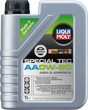 LIQUI MOLY MOTOR OIL SPECIAL TEC AA 0W-20 1L