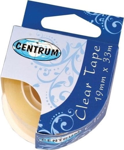 Centrum TAŚMA KLEJĄCA 19X33 CENTRUM PRZEZROCZYSTA 80153