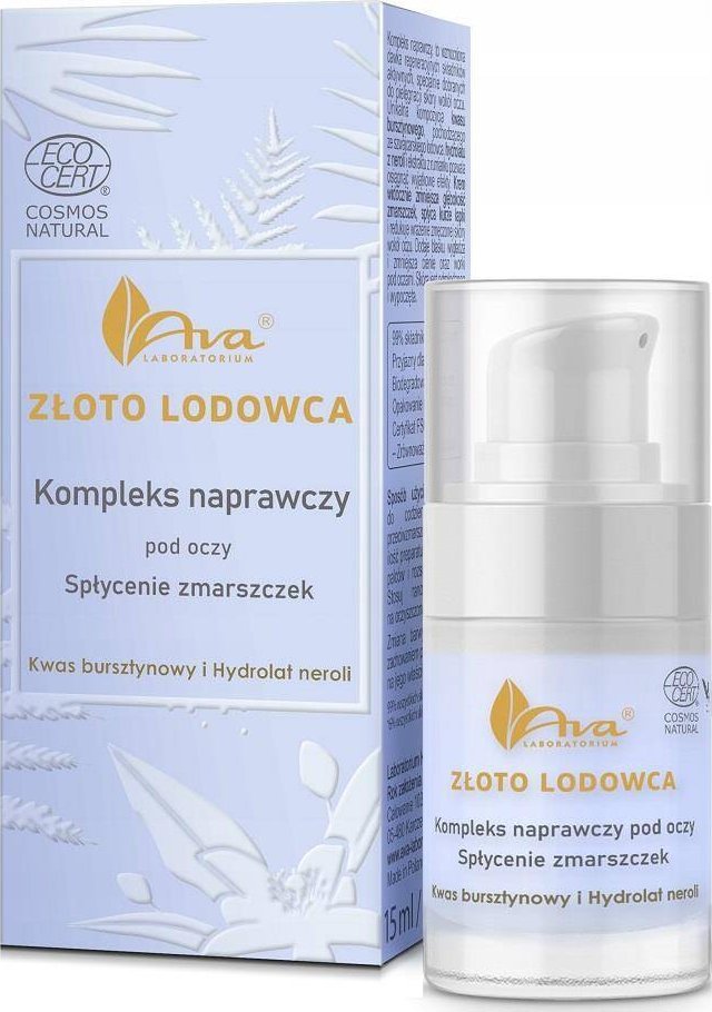 Ava Złoto Lodowca kompleks naprawczy pod oczy 15ml