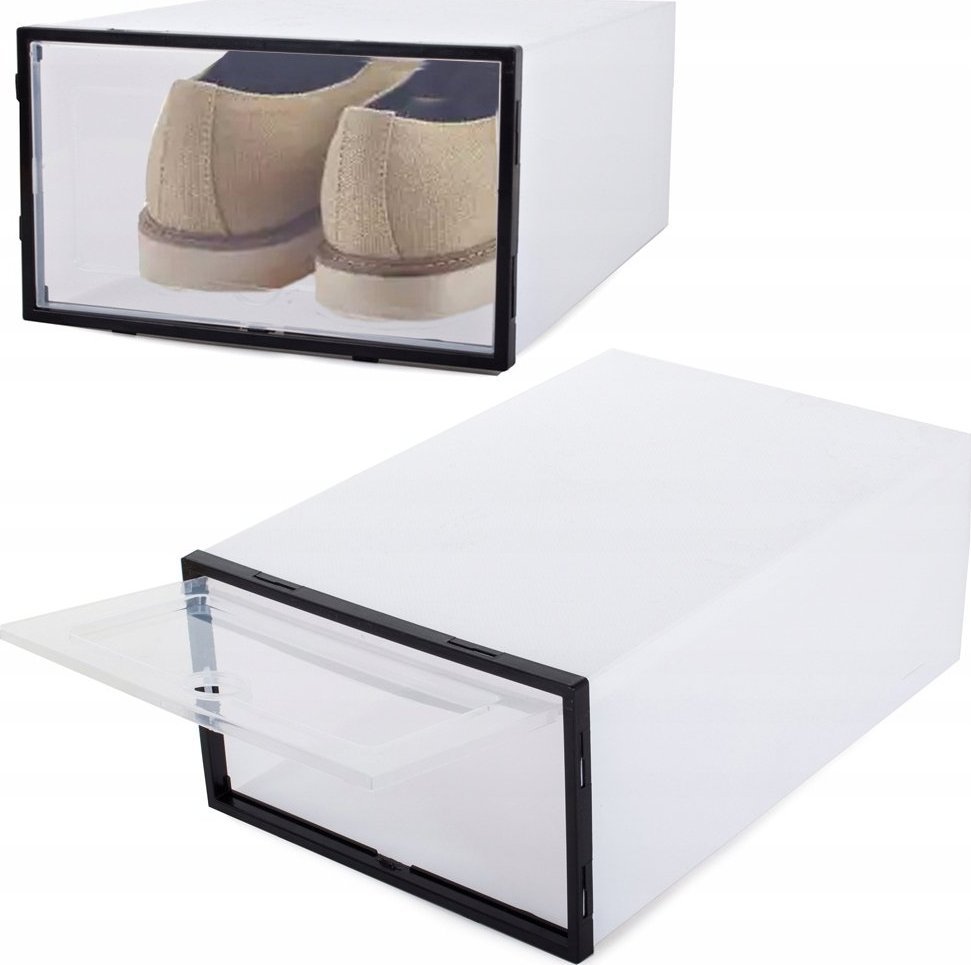 Verk PUDEŁKO POJEMNIK ORGANIZER NA BUTY Z KLAPĄ SZAFKA