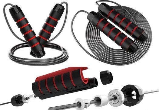 LeanToys Skakanka Łożyskowa z Rączką Piankową 3m LEAN Toys