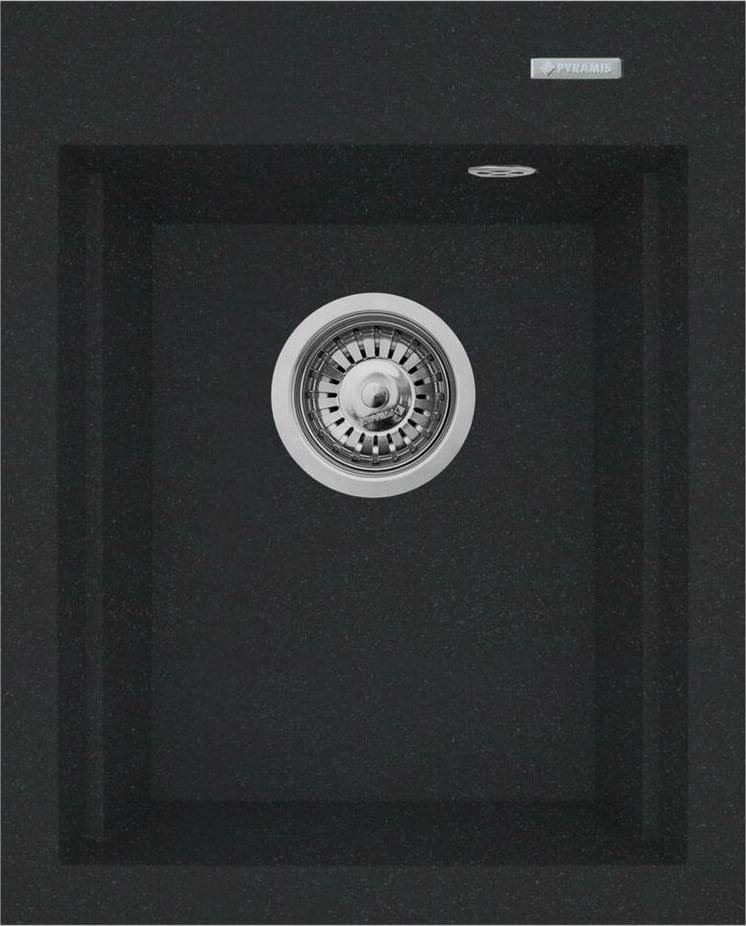 Zlewozmywak Pyramis Zlewozmywak granitowy Pyramis SIROS MINI 39x48 1B Czarny 070180312