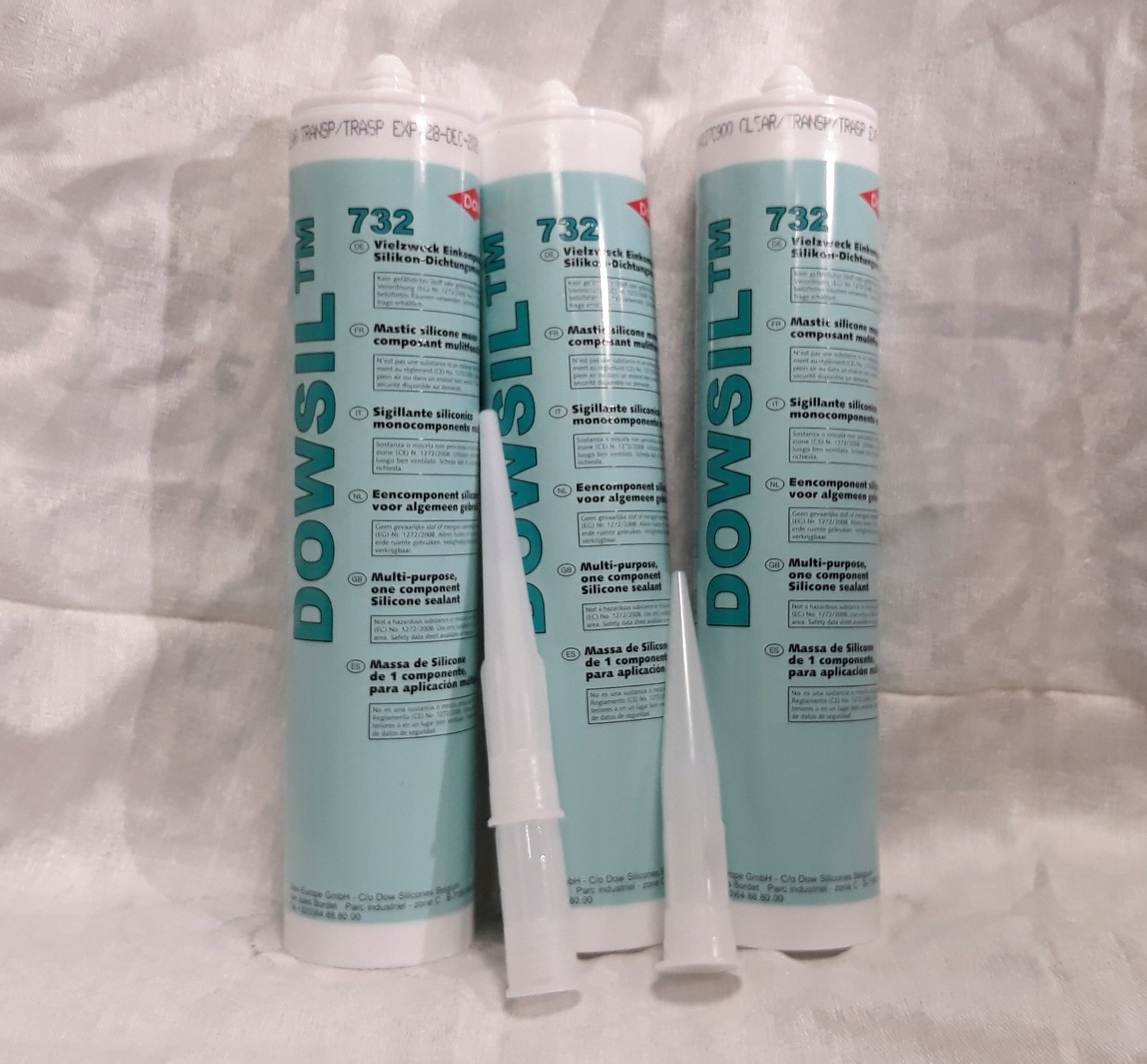 Silikon z atestem spożywczym Dowsil 732 Clear