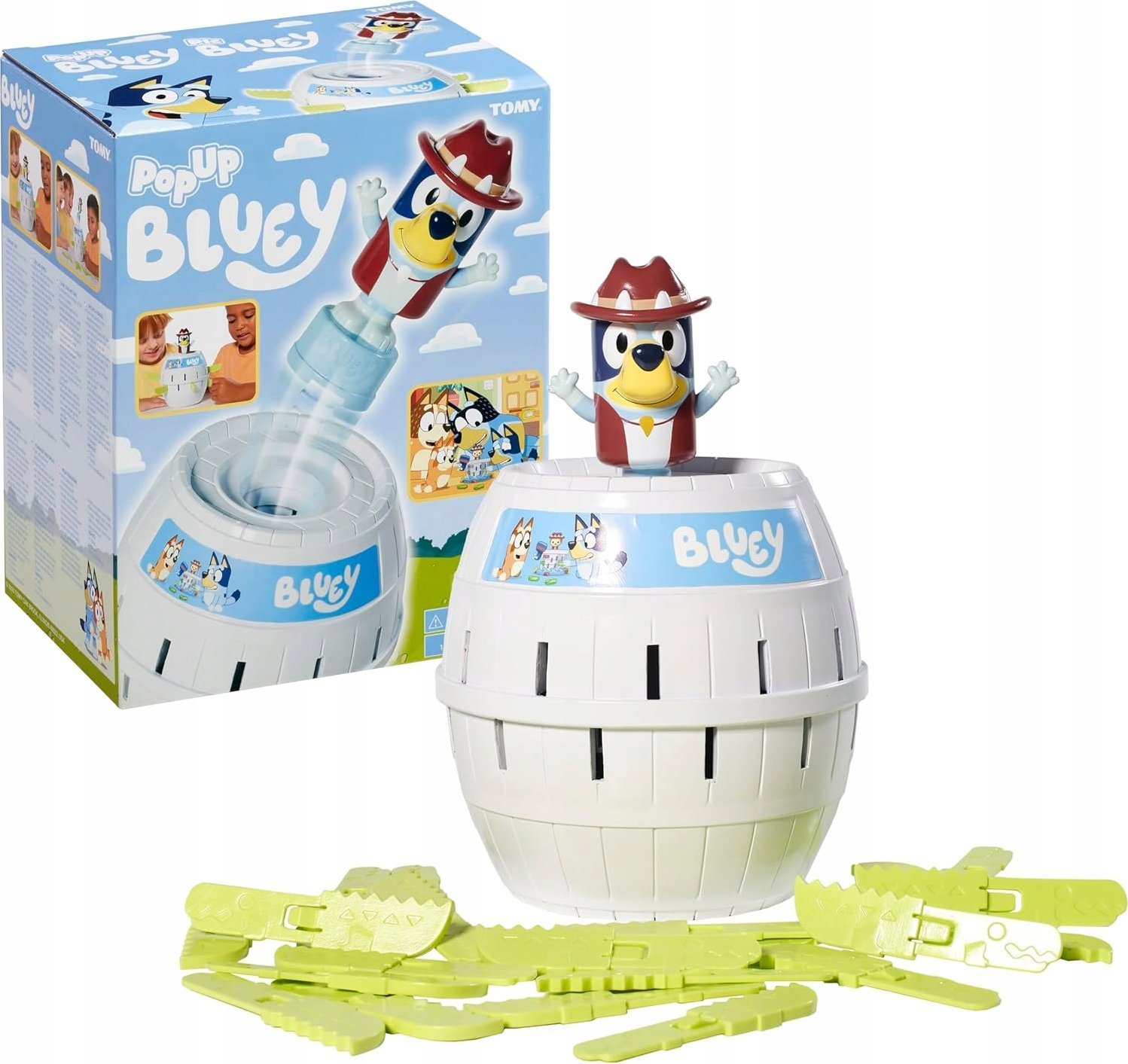 Tomy Gra Pop Up BLUey (T73659 /4)