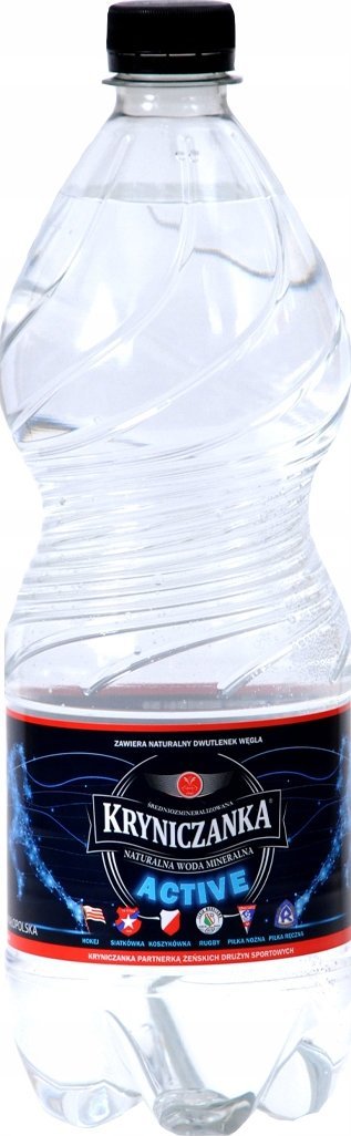 Woda Kryniczanka Active Naturalna Woda Mineralna 1l