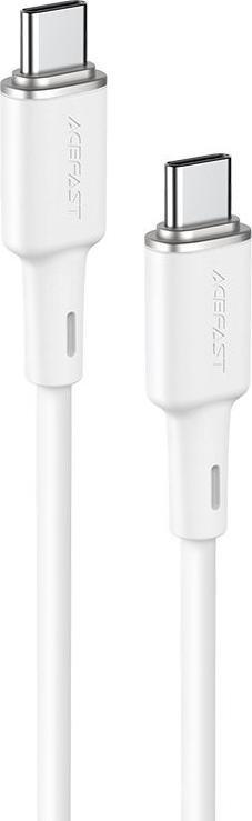 Kabel USB Acefast USB-C - USB-C 1.2 m Biały (6974316280736)