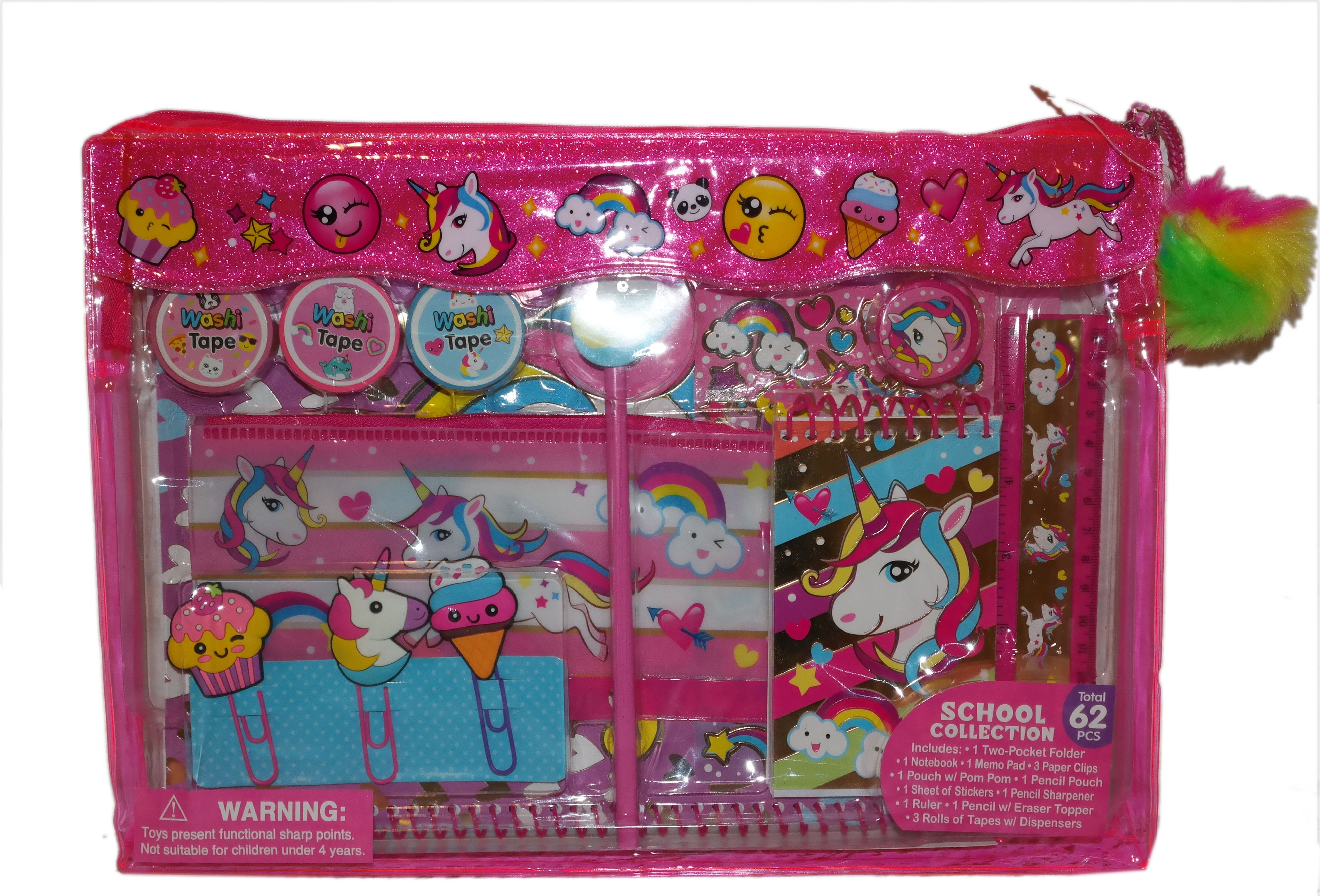 Coil Zestaw szkolny w etui jednoroŻec unicorn 16w1