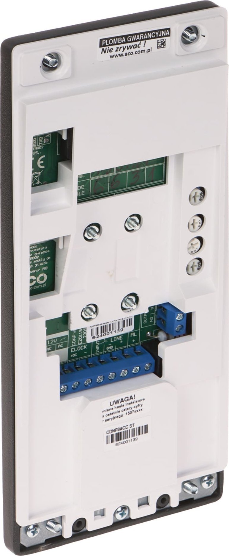 DOMOFON CYFROWY CDNP8ACC-ST ACO