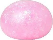 Piłeczka antystresowa z brokatem Scrunchems