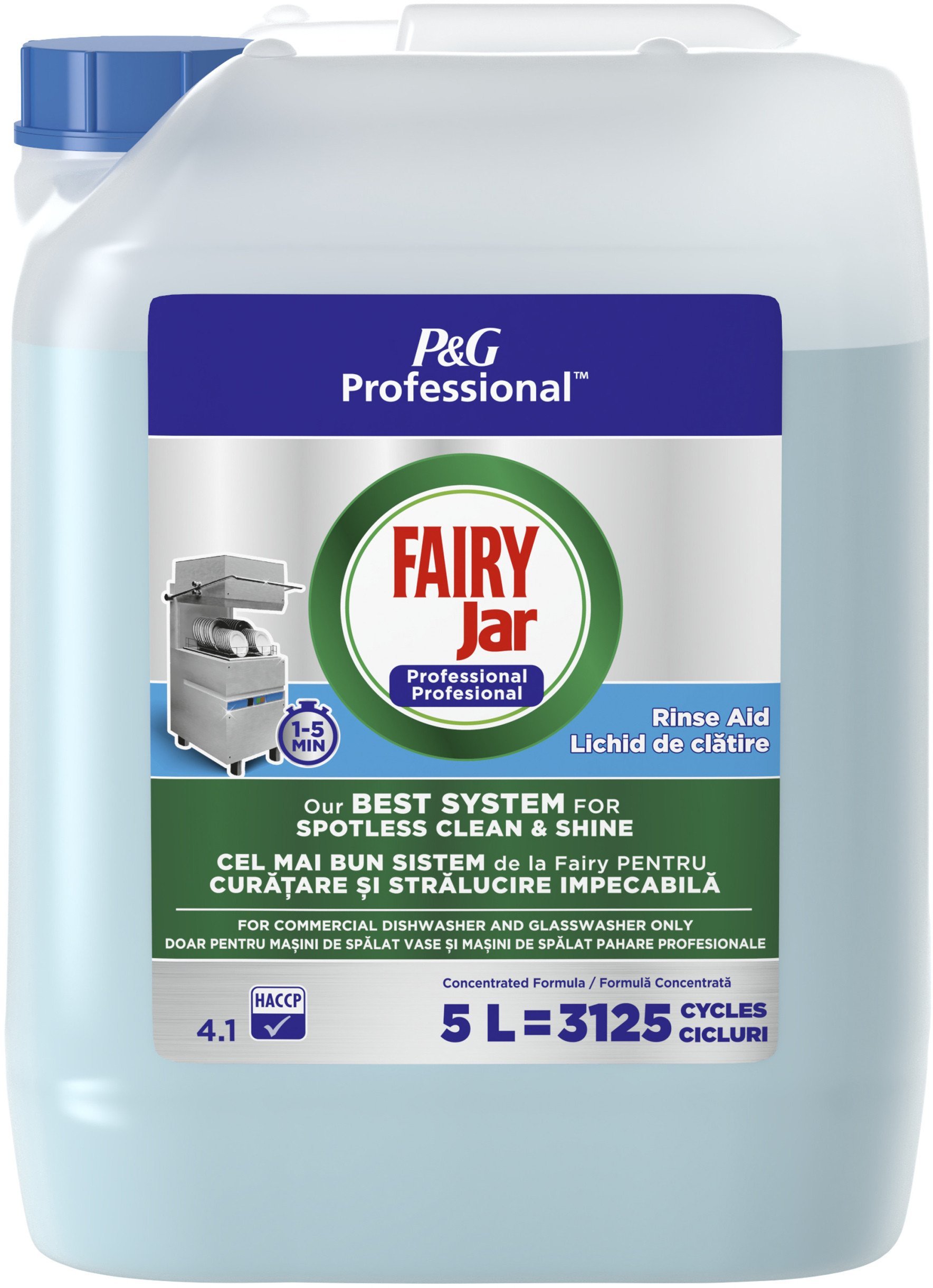 NABŁYSZCZACZ DO ZMYWAREK AUTOMATYCZNYCH FAIRY PROFESSIONAL 5L