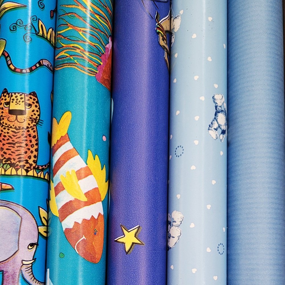 Papier świąteczny do prezentów prezentowy 57cmx10m ZST13