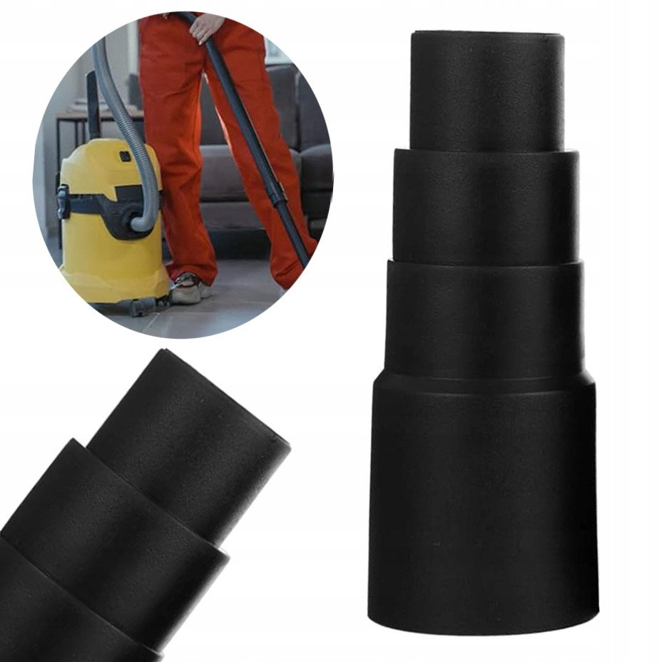 ADAPTER 4-STOPNIOWY PRZEJŚCIÓWKA 27-41MM DO WĘŻY SZCZOTEK RUR ODKURZACZY HQ