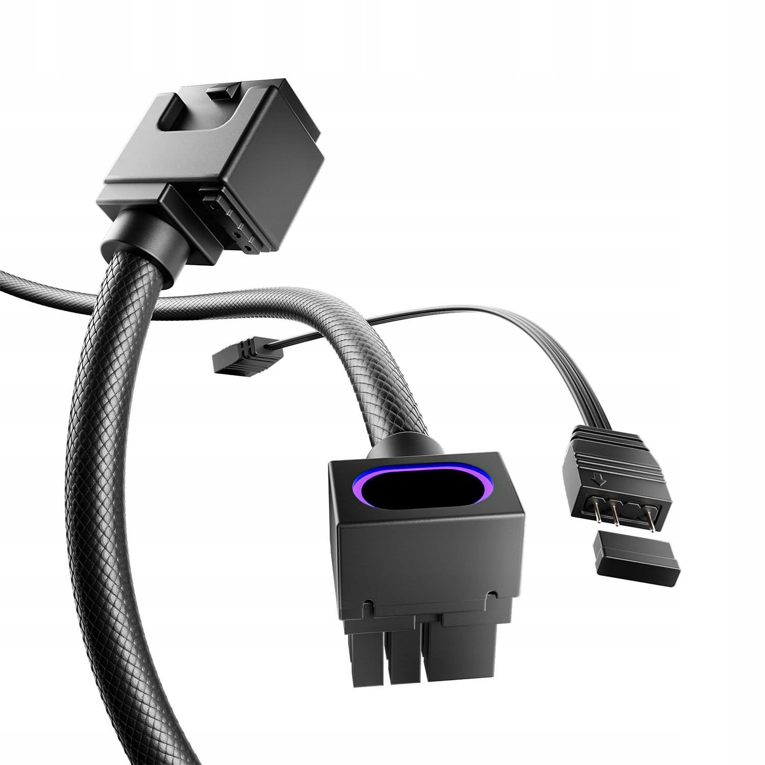 PCIe 8-pin - PCIe 8-pin, 0.3m, Czarny (Hydrus 8 pin)