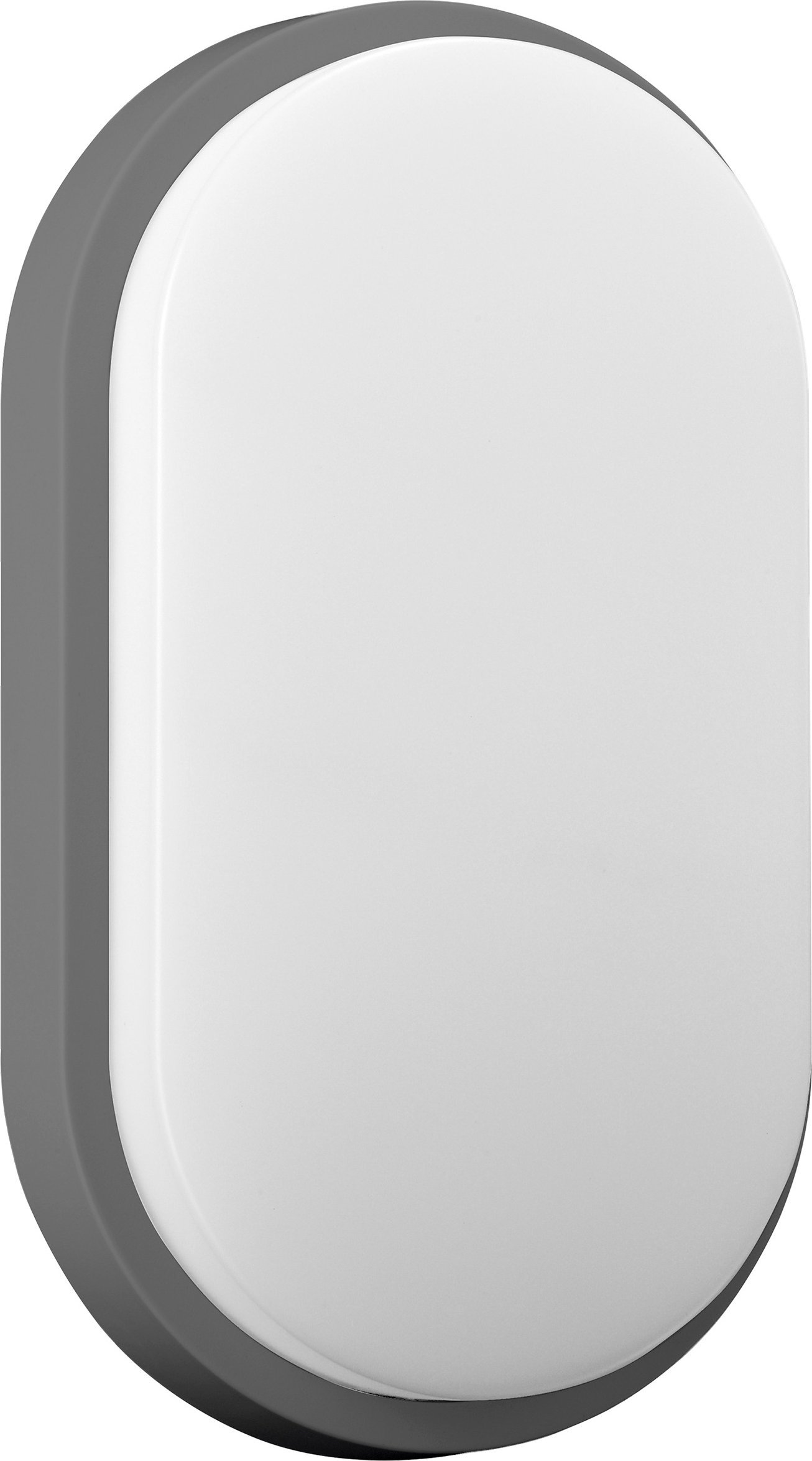 Kinkiet Orno NEFRYT LED 15W, oprawa ogrodowa, 1100lm, IP54, 4000K, szara