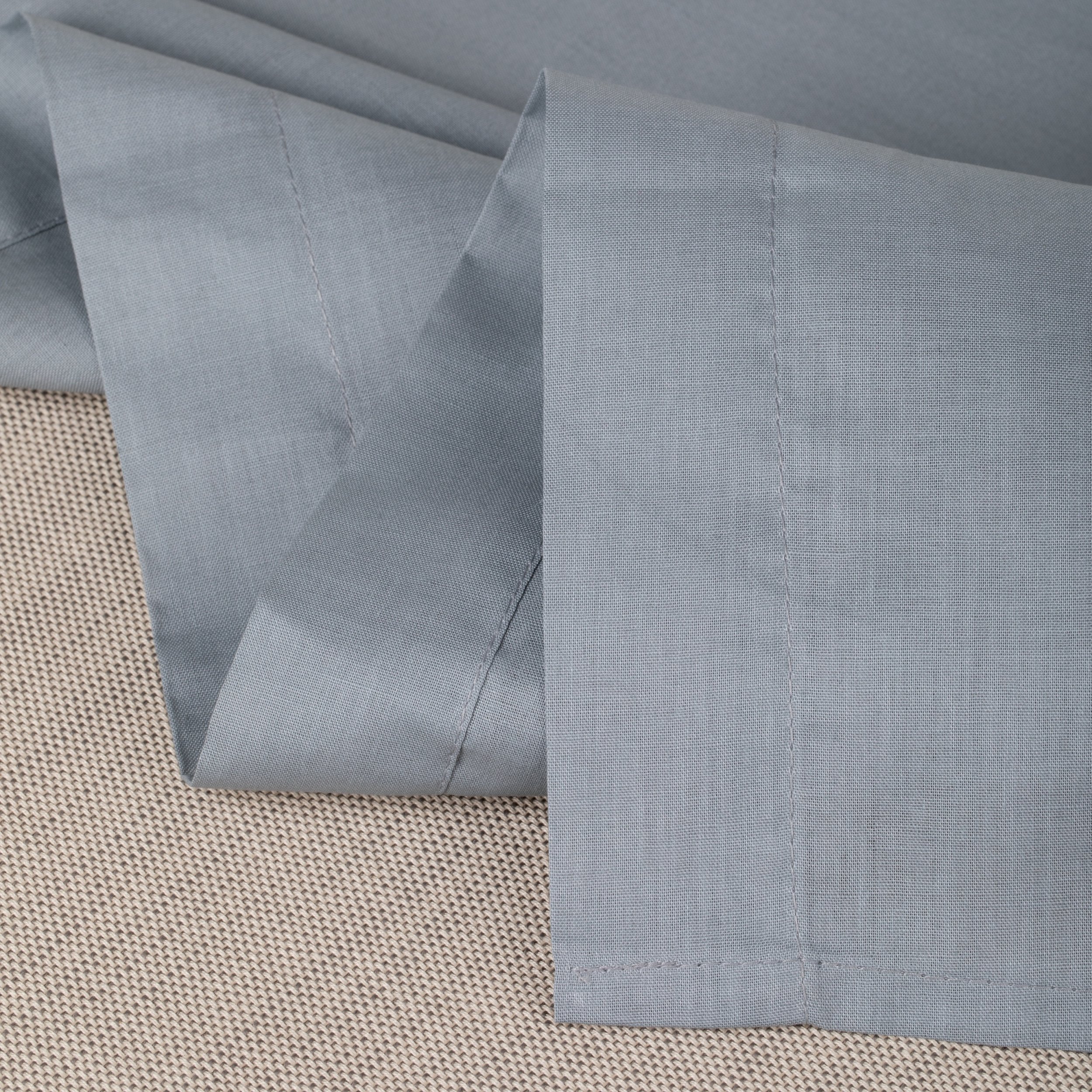 FLAT SHEET COTTON 240X260CM GREY
