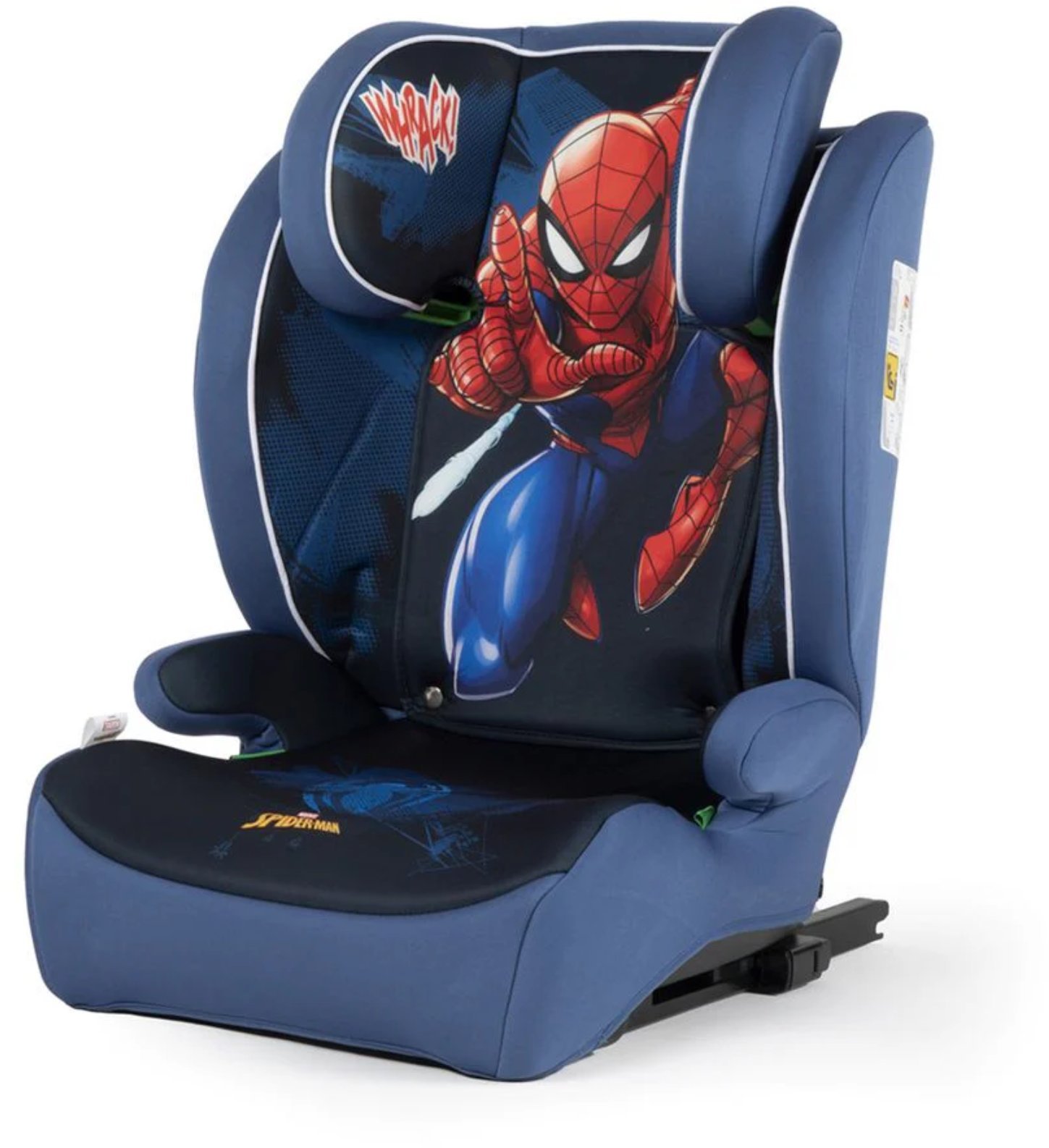 Fotelik samochodowy Disney Isofix Poduszka z oparciem Spiderman 105-150cm R129