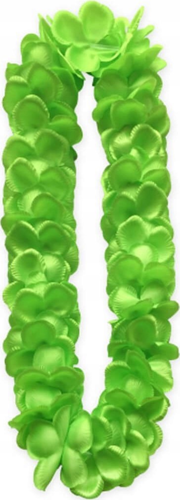 GoDan Naszyjnik hawajski satynowy, zielony DJ-NHSZ