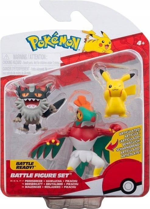 Figurka Pokemon Zestaw 3 figurek: Charmander, Charizard, Squirtle (PKW3601)