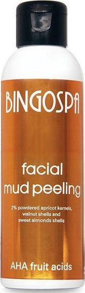 BINGO SPA Bingospa Peeling Błotny Do Twarzy Z Kwasami 120 G