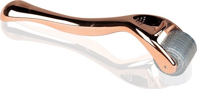 Activeshop DERMA ROLLER DO MEZOTERAPII ROSE GOLD 1,5mm 192 IGŁY TYTANOWE