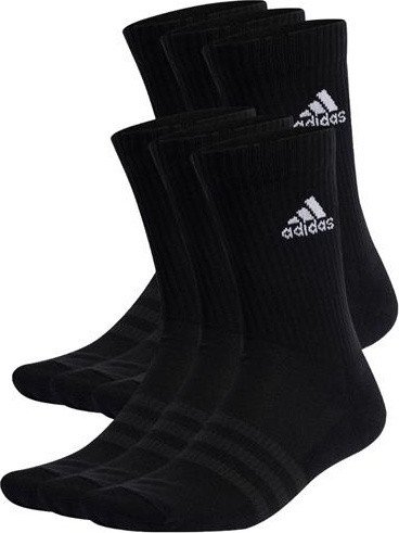 Skarpety adidas Cushioned Sportswear Crew Socks 6 Par czarne IC1316 37-39