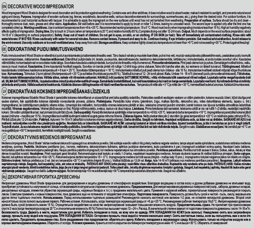 WOOD IMPREG WOOD SHADE PINE 5L OKKO