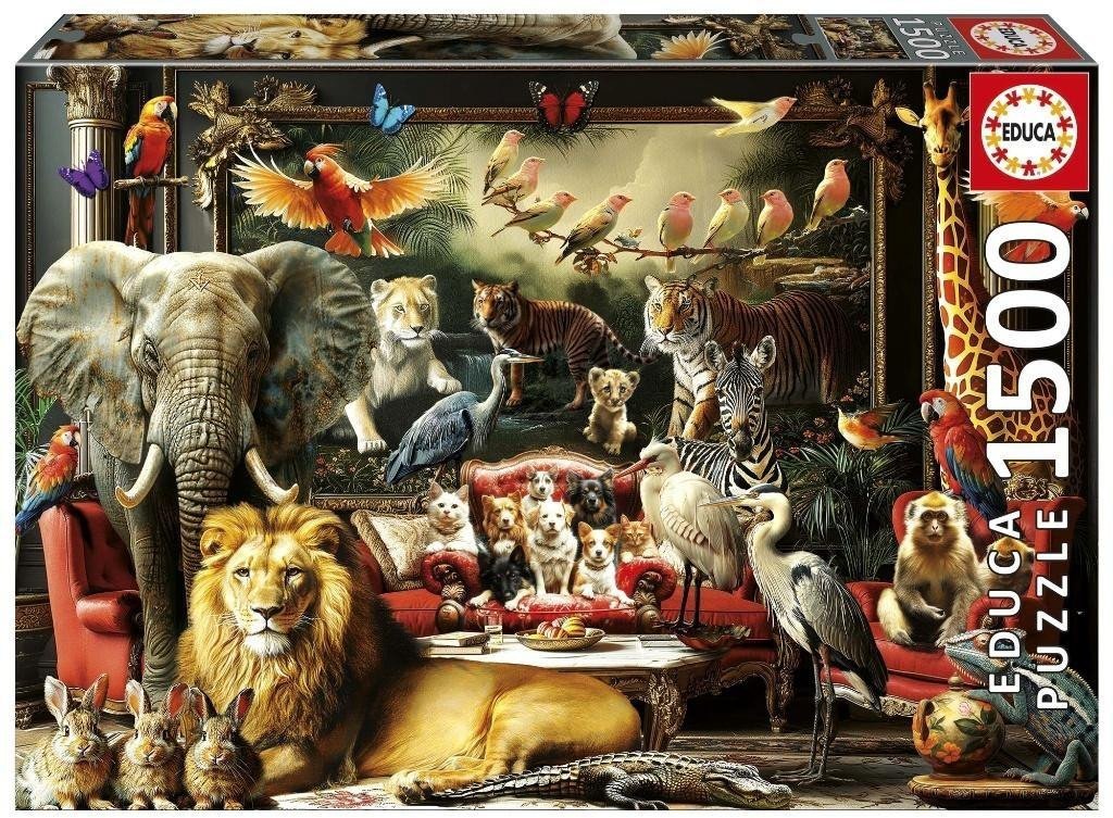 Educa 1500 The Animal Mansion
