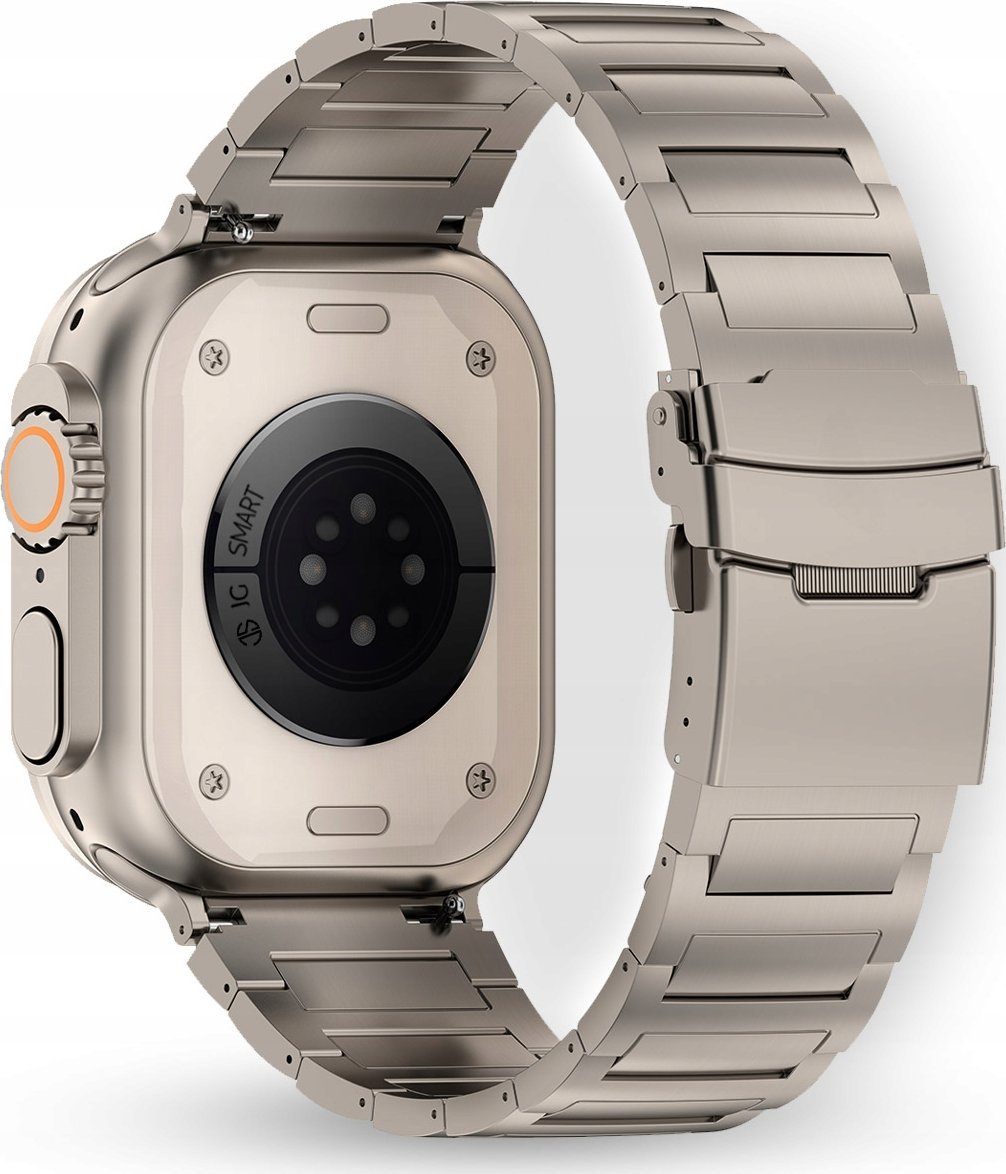 TYTANOWA BRANSOLETA do APPLE WATCH 4 5 6 7 8 9 SE ULTRA 42mm 44mm 45mm 49mm
